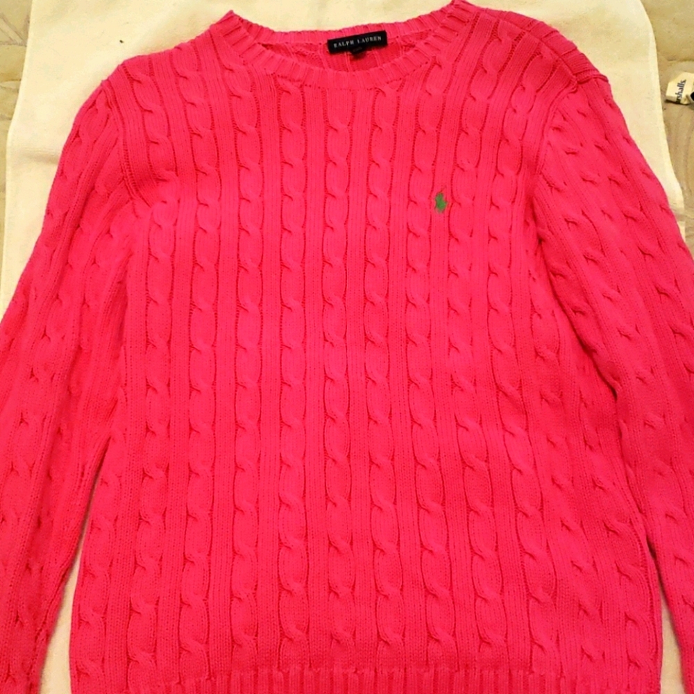 Women's polo sweater